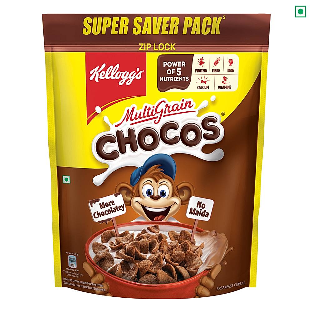 Kellogg's Multigrain Chocos More Chocolatey No-Maida