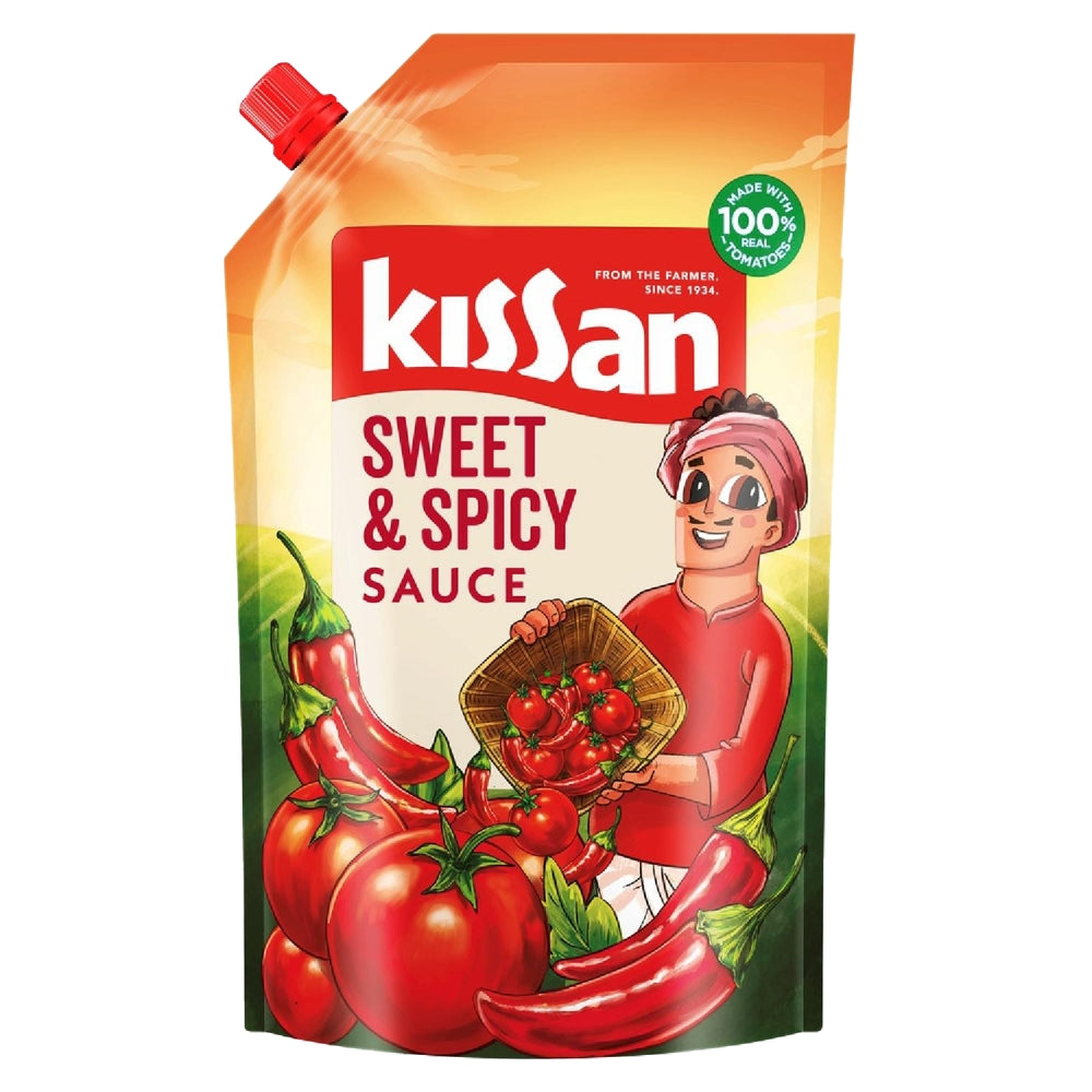 Kissan Tomato Sauce - Sweet & Spicy