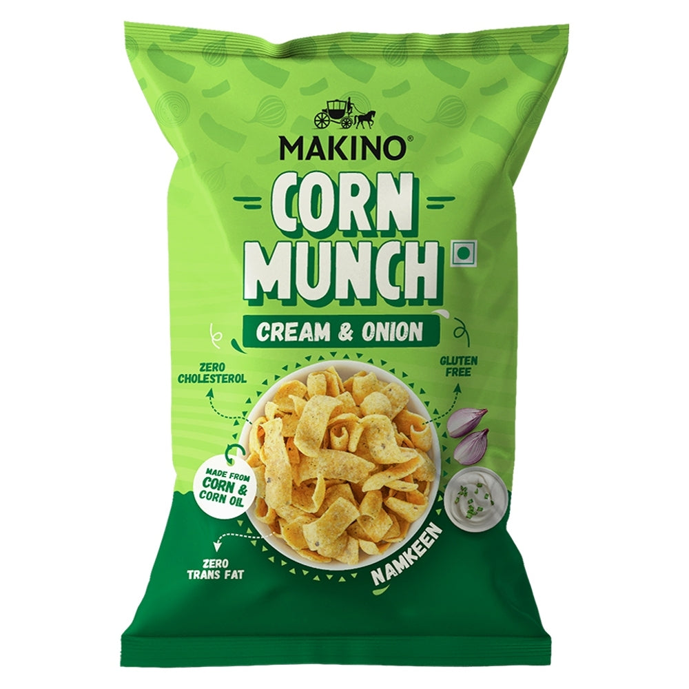 Makino Corn Cream & Onion Munch