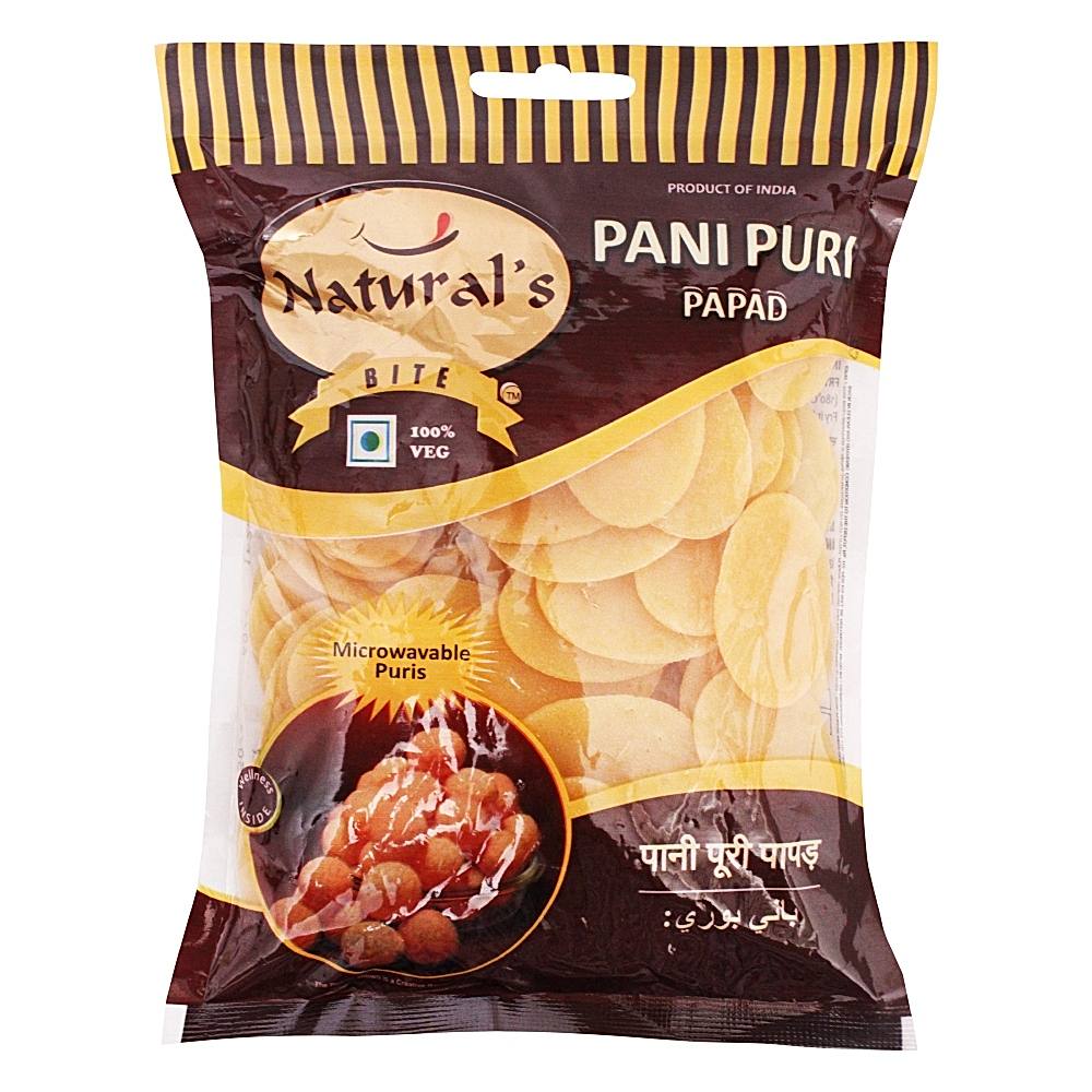 Natural's Bite Pani Puri Papad