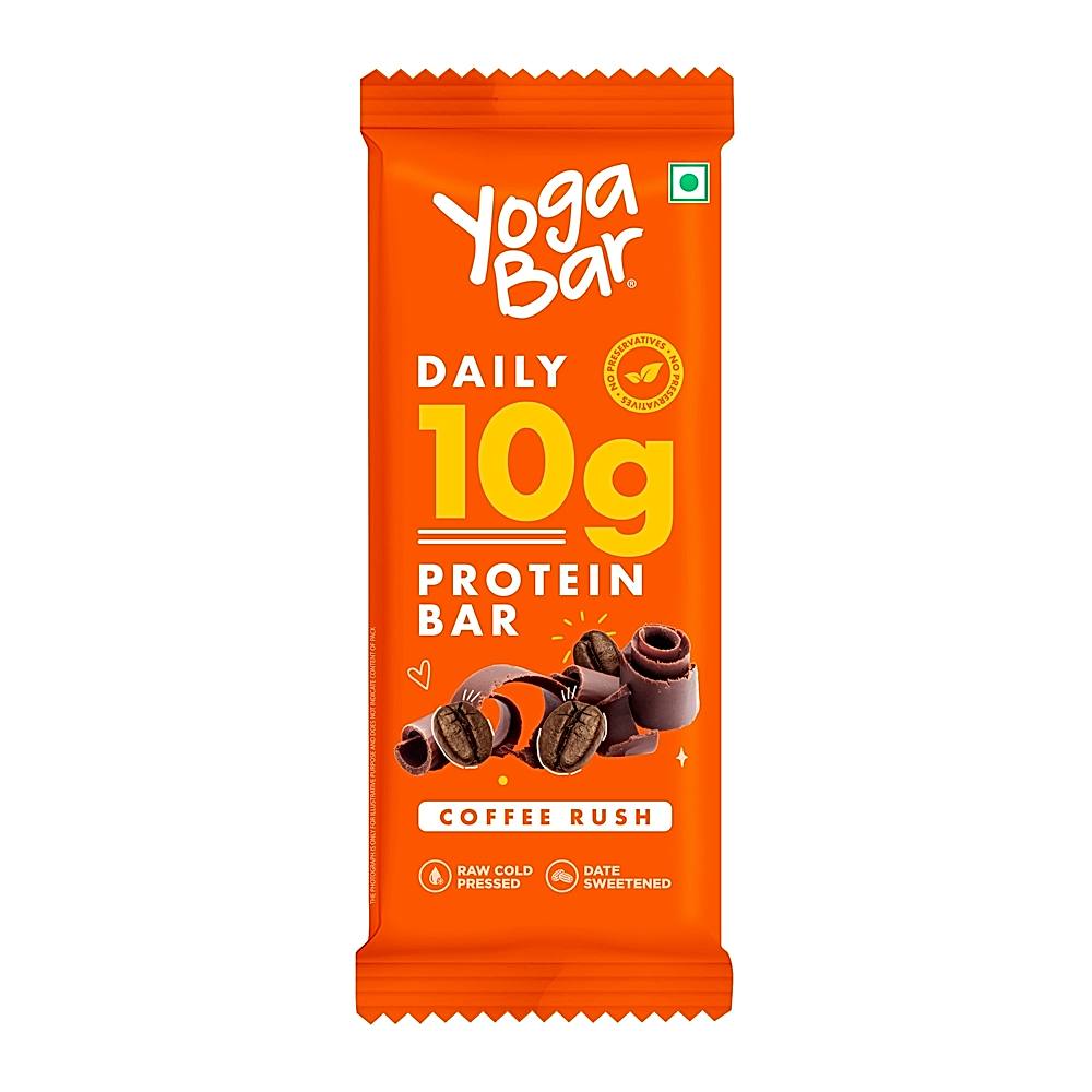 Yoga Bar Coffee Rush 10g Protien Bar