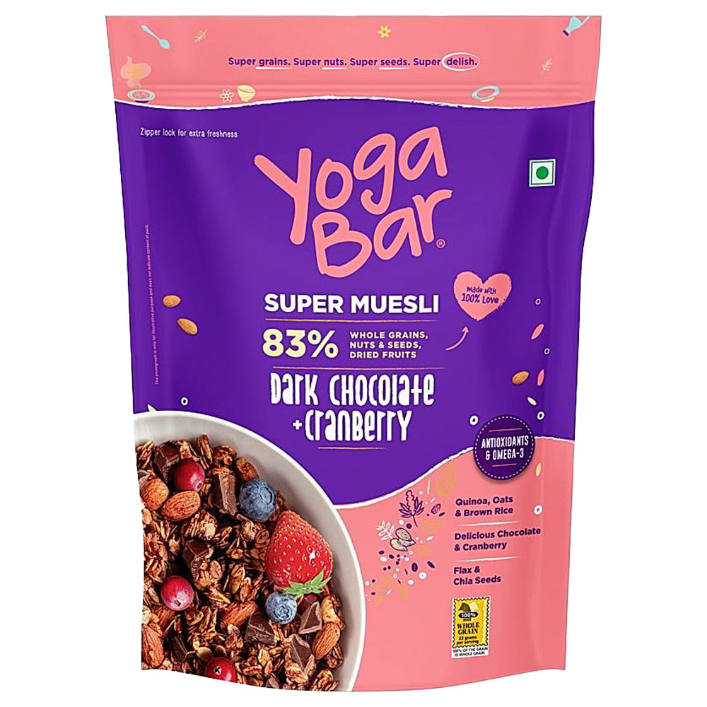 Yoga Bar Muesli Dark Chocolate Cranberry