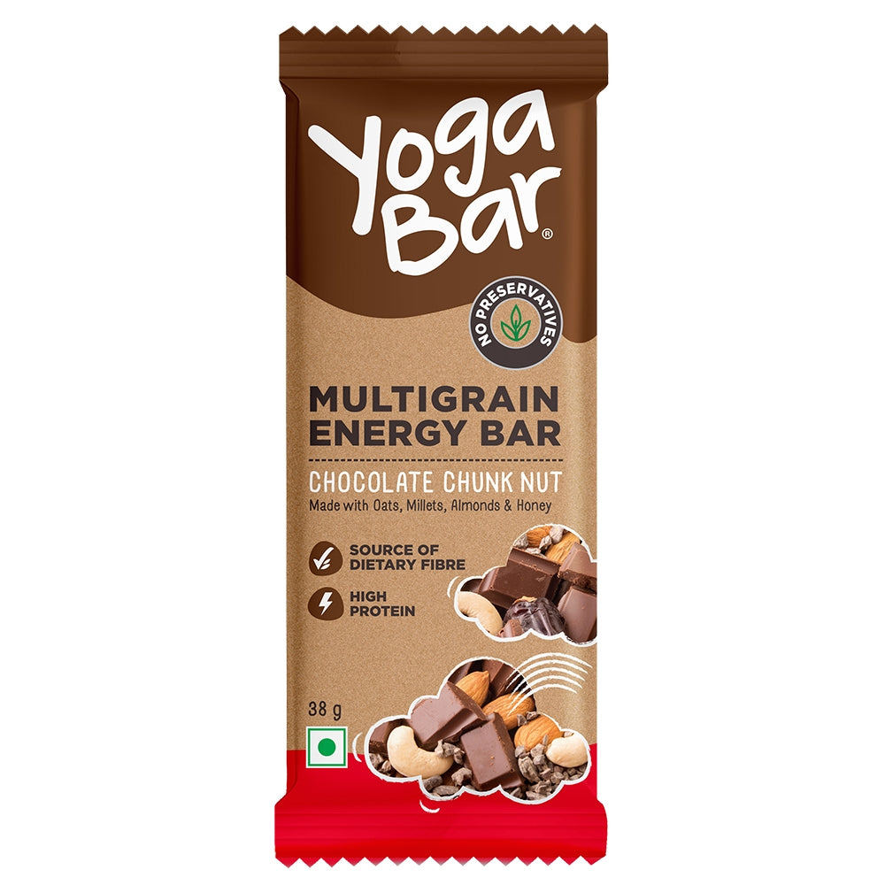 Yoga Bar Multigrain Energy Bar - Chocolate Chunk Nut
