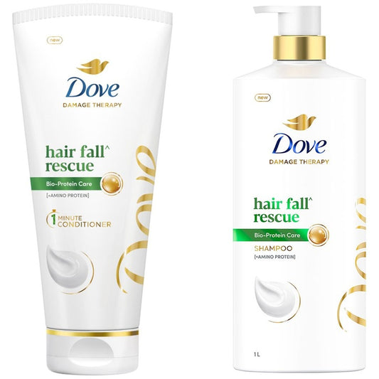 Dove Women Set of Hair Fall Rescue Shampoo & Conditioner