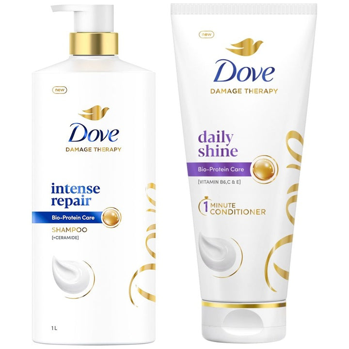 Dove Intense Repair Shampoo & Daily Shine Conditioner