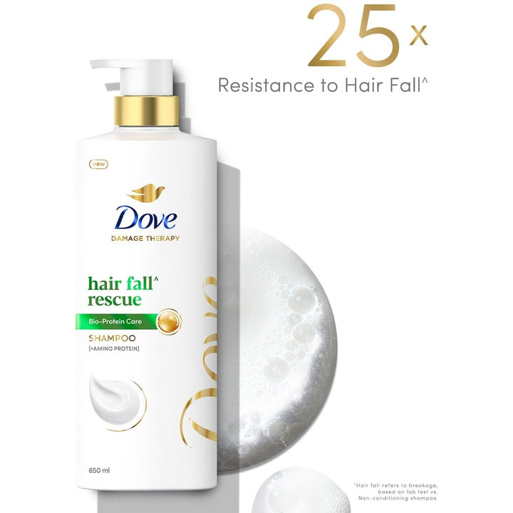 Dove Hair Fall Rescue Shampoo with Glycerin 650 ml