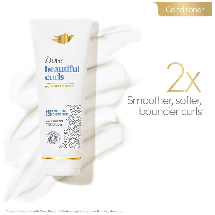 Dove Beautiful Curls Detangling Conditioner with Tri Moisture Essence - 380ml