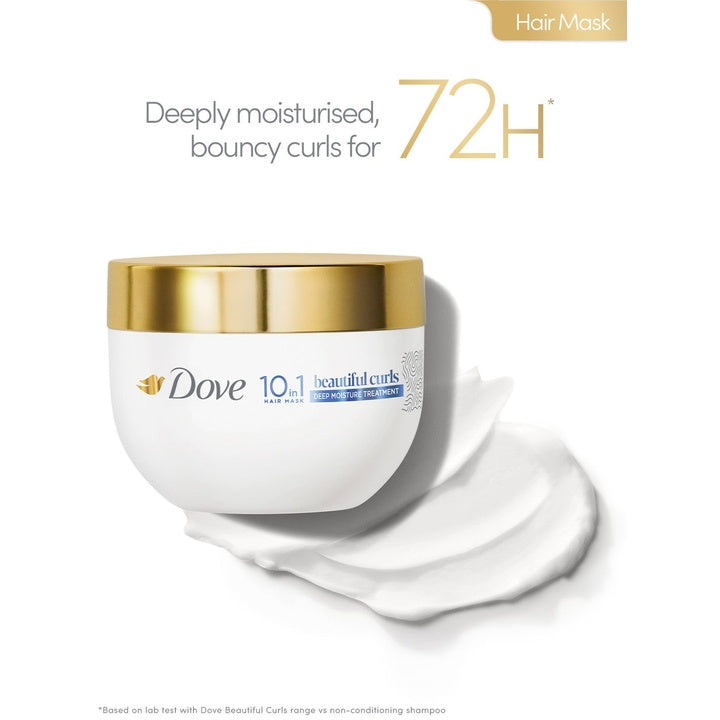 Dove Beautiful Curls Deep Moisture Miracle Hair Mask with Tri Moisture Essence - 300ml