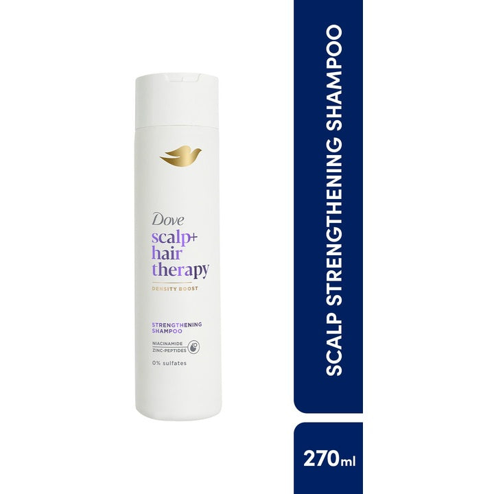 Dove Scalp+Hair Therapy Sulphate Free Density Boost Strengthening Shampoo - 270ml
