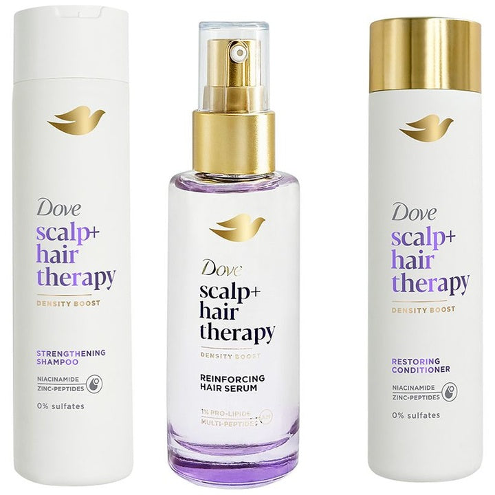 Dove Scalp+Hair Therapy 3-Step Hair Care Combo