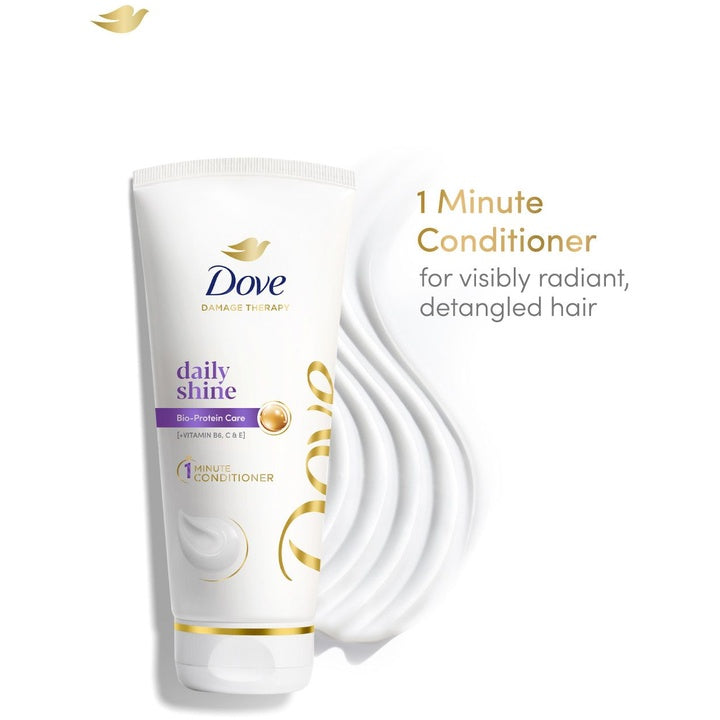 Dove Daily Shine Conditioner With Bio Protein - 175 ml