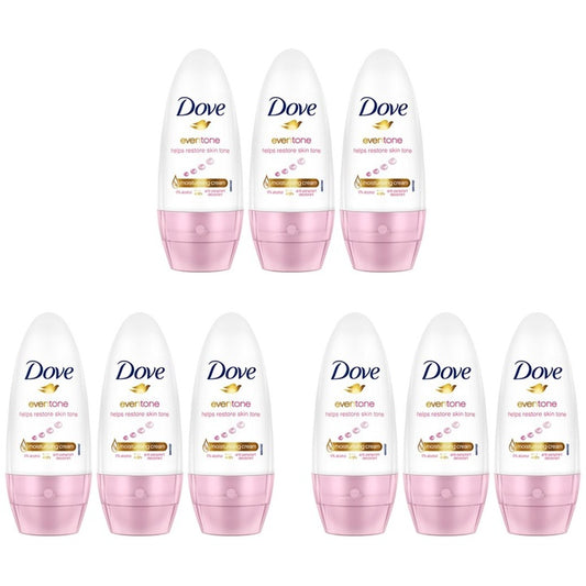 Dove Women Set of 3 Eventone Antiperspirant Deodorant Underarm Roll On - 50ml each