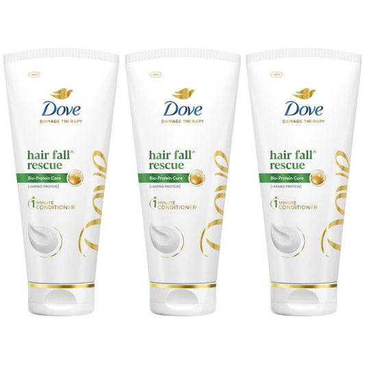 Dove Set of 3 Hair Fall Rescue Conditioner with Bio-Protein Care - 175ml each
