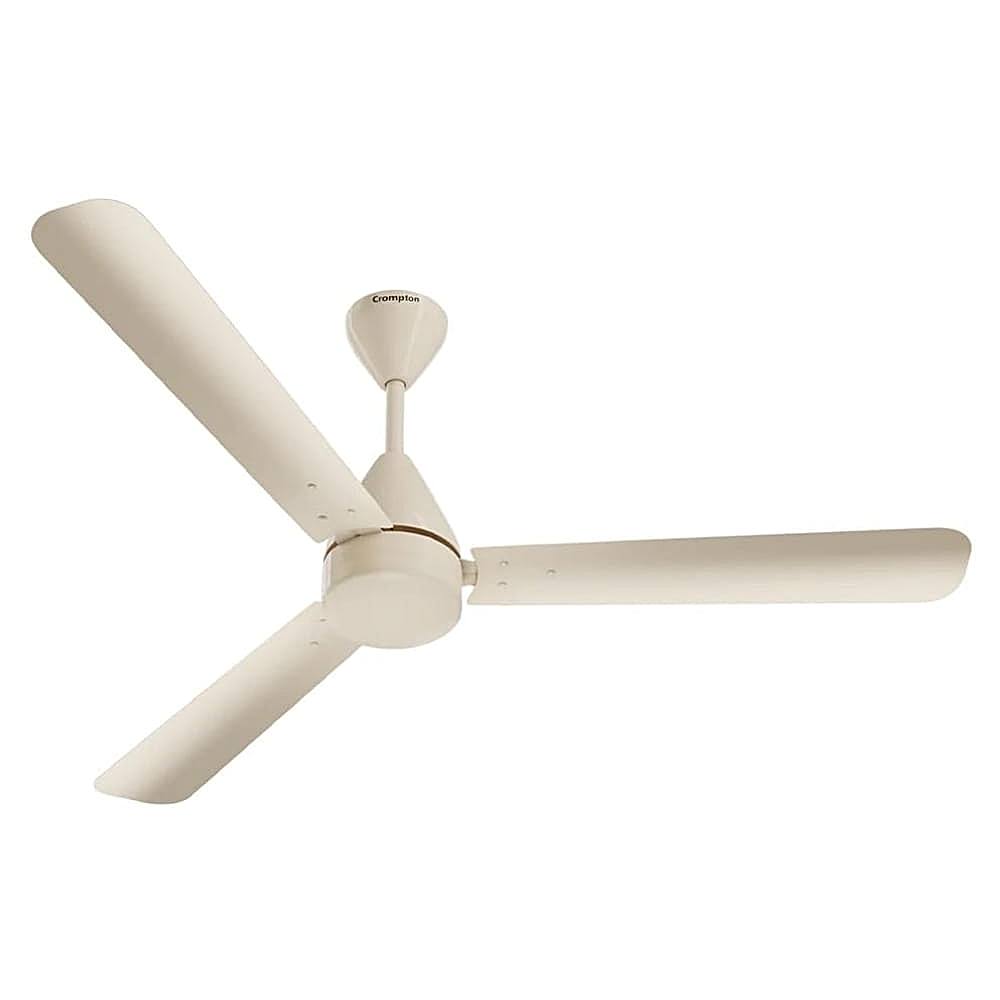 Crompton Energion Cookie 1200mm BLDC Ceiling Fan with Remote (Ivory) - 1 U