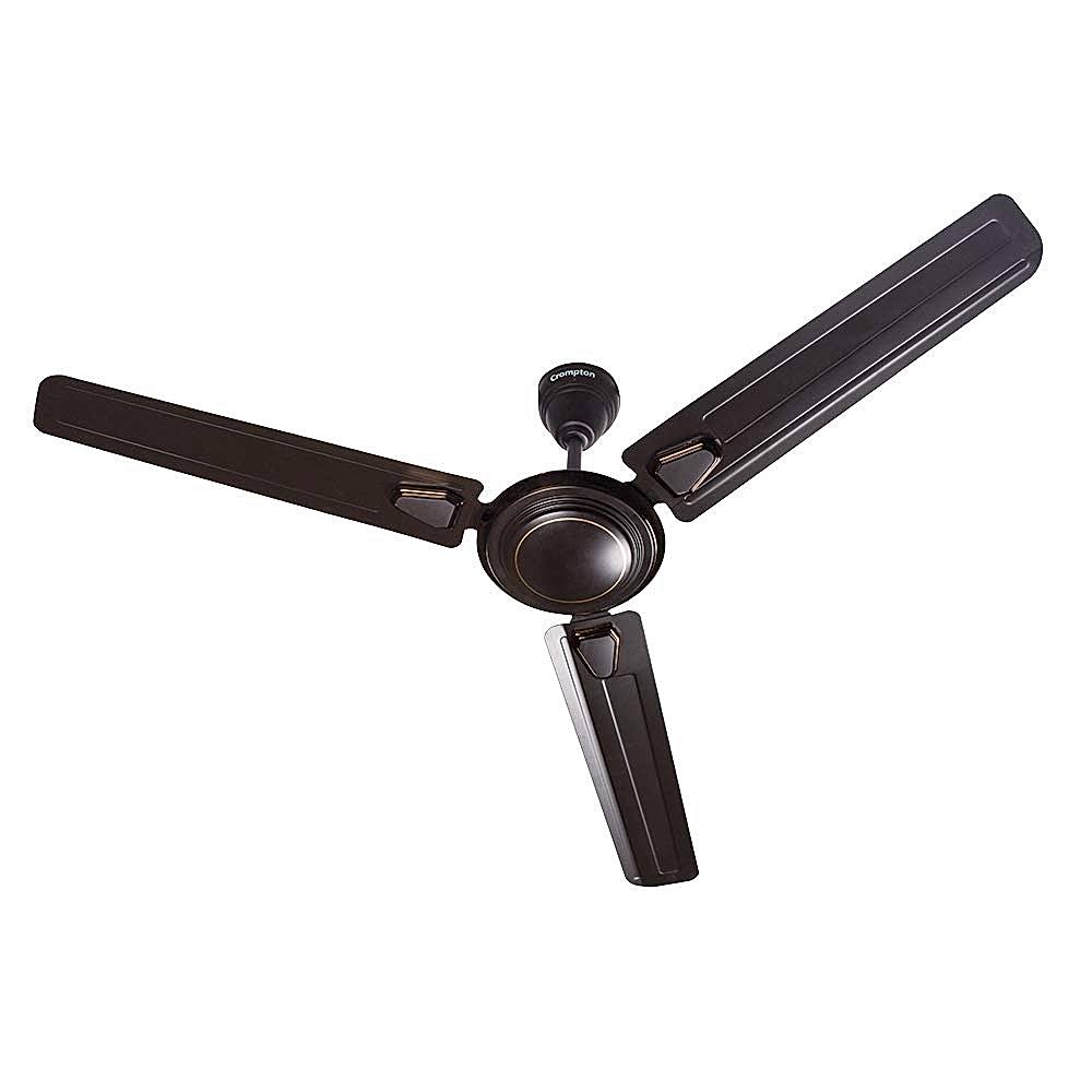 Crompton Greaves Super Briz Deco Ceiling Fan 1200 mm - Smoked Brown