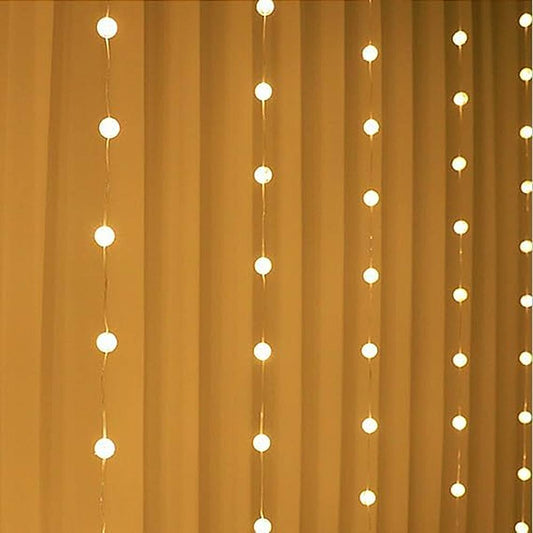 DesiDiya 80 LED Crystal Ball String Lights (Warm White) - 1 Unit