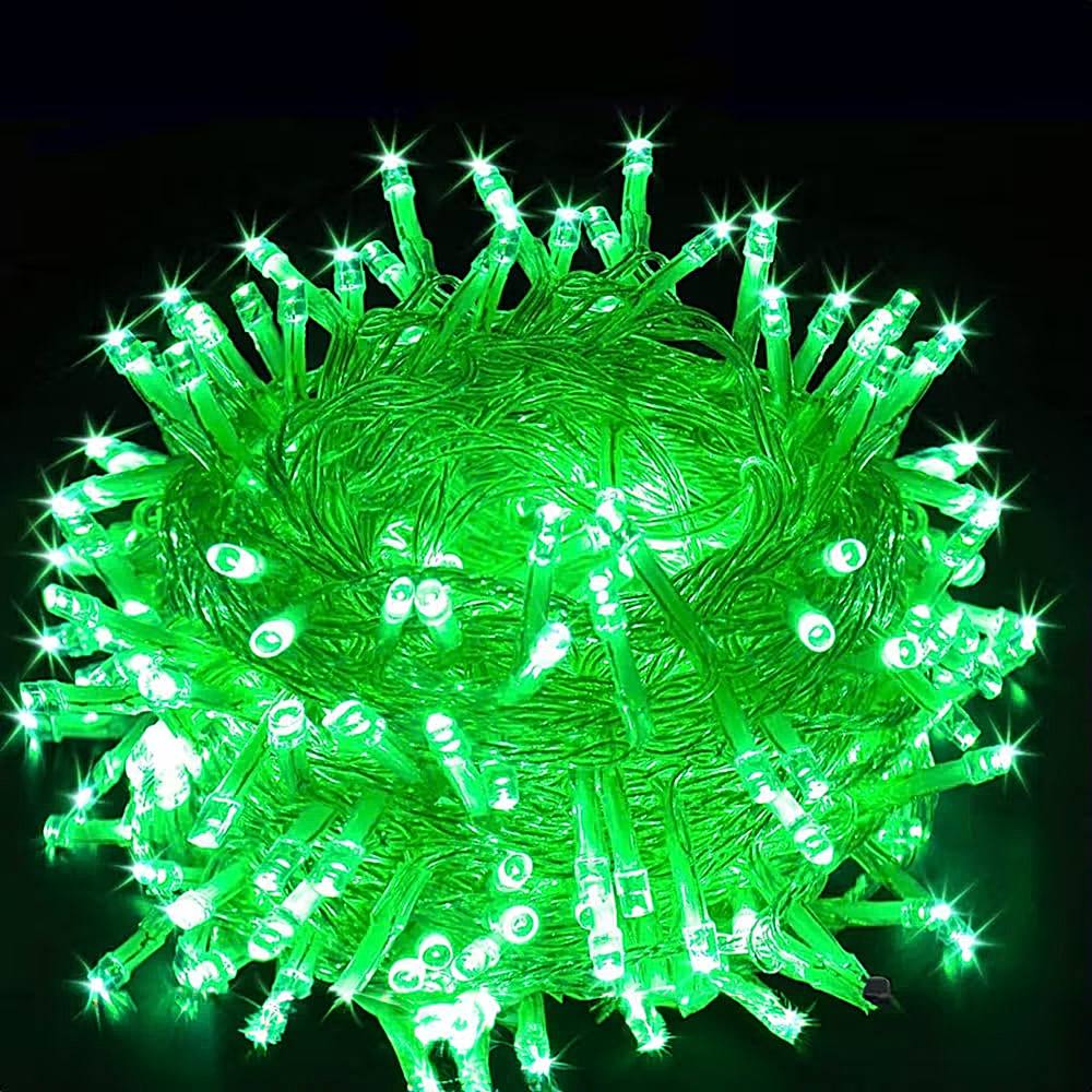 DesiDiya Decorative 38 LED Rice Light (Green) - 12 Metres - 1 Unit