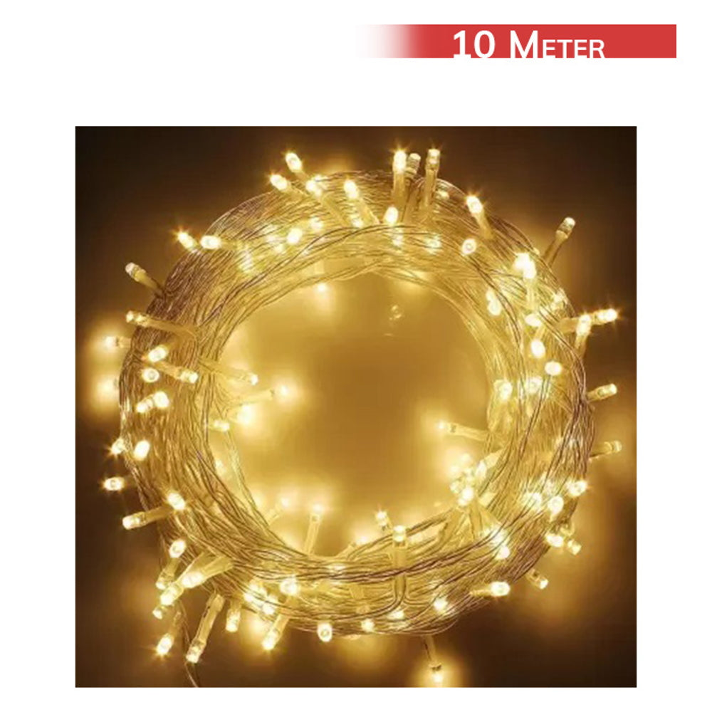 Ecolink By Philips 48 Led'S Rice Light With Usb (Yellow) - 10 Metre - 1 U