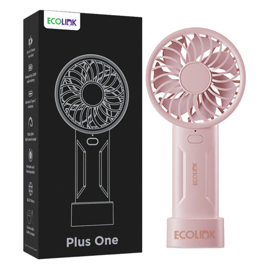 Ecolink By Philips Plus One Mini Fan (Pink) - 1 Unit