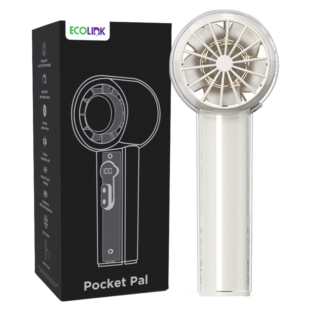 Ecolink By Philips Pocket Pal Mini Fan (Beige) - 1 Unit
