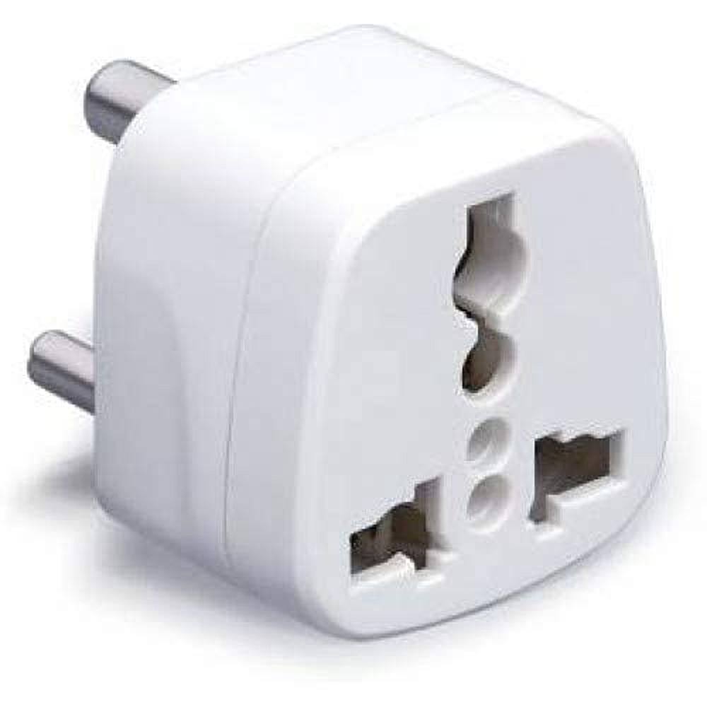 Gm Mini 3 Pin Travel Universal Adaptor - 1 Unit