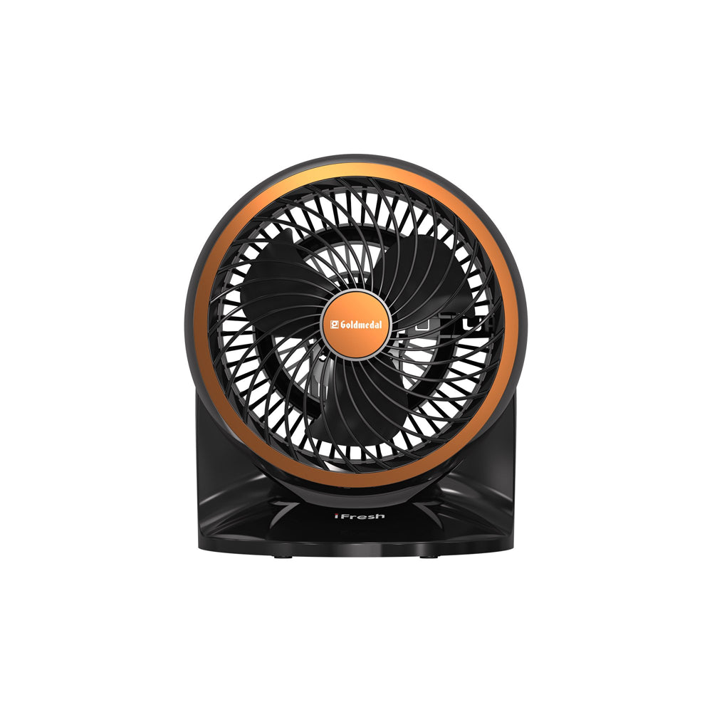 Goldmedal i-Fresh 2 In 1 Electric Personal Fan 230mm - Black - 1 U