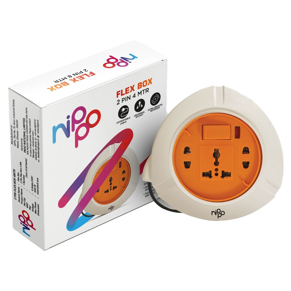 Nippo 2 Pin Flex Box - 4 mtr