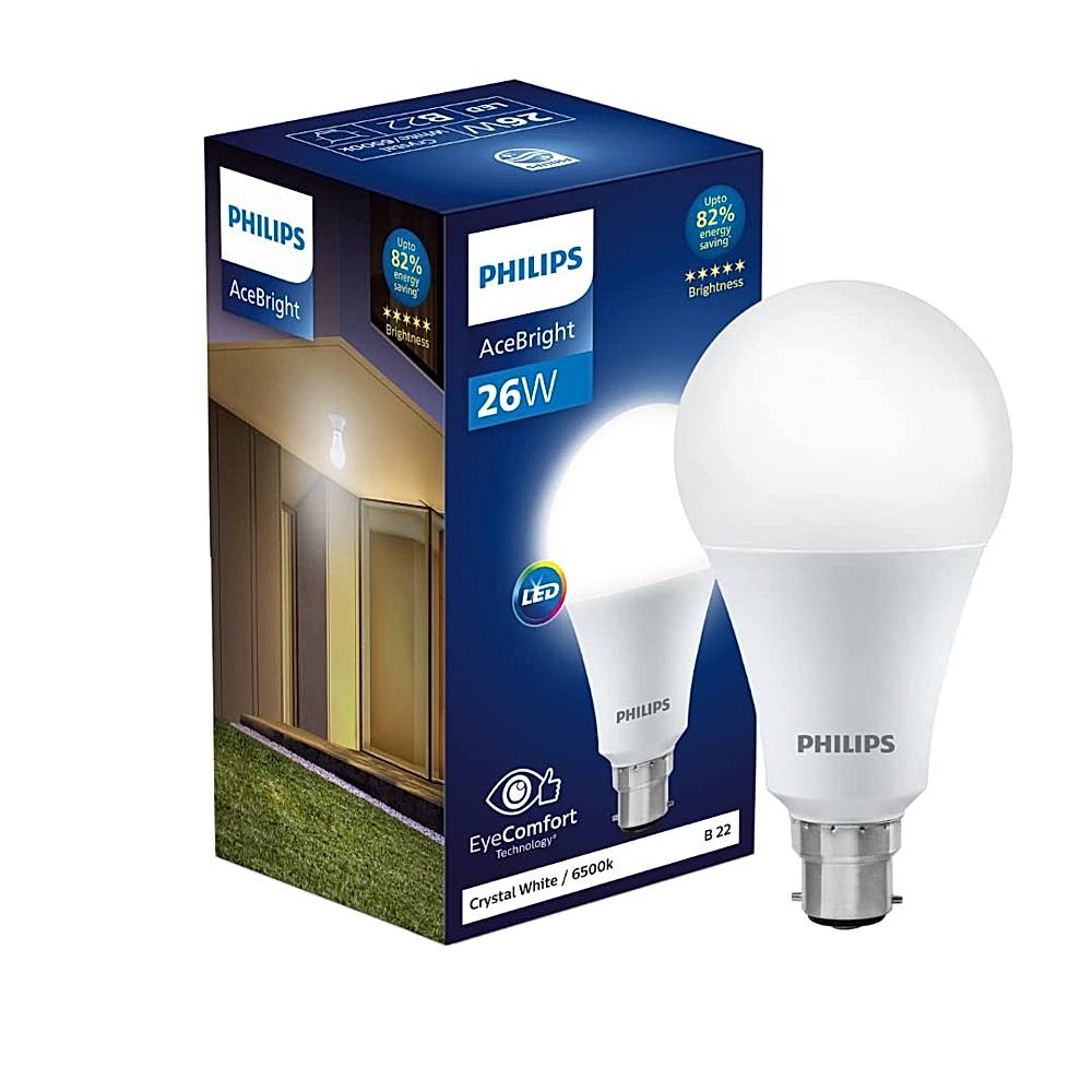 Philips Ace Bright 26W LED Bulb - 1 Unit