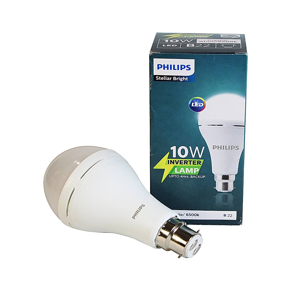 Philips White Led Emergency Inverter Bulb - 10 Watts
