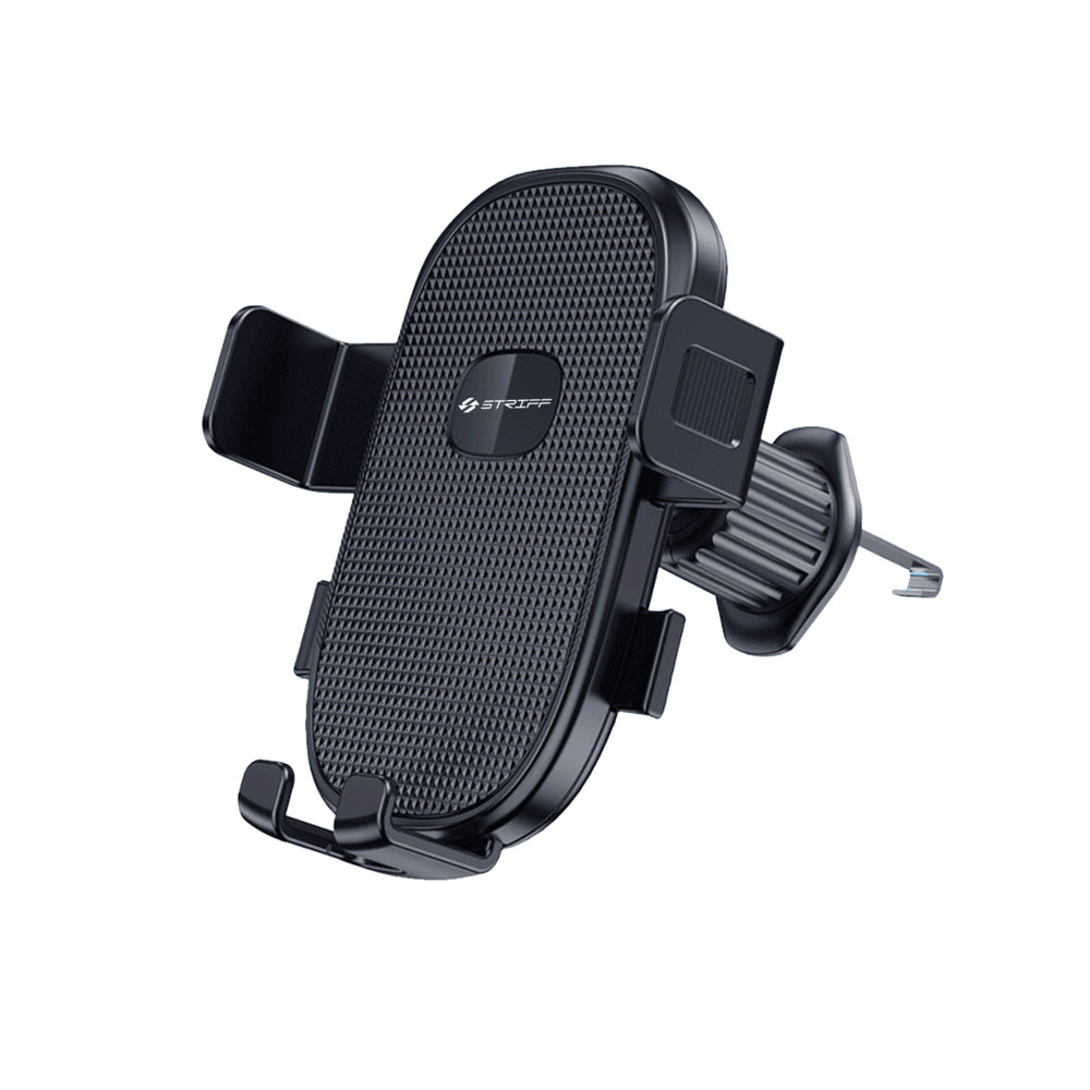 Striff AIR VENT Car Mobile Holder (Black) - 1 Unit