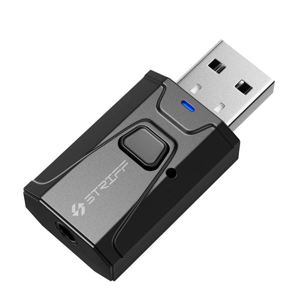 Striff Bluetooth Car Adapter (Black) - 1 Unit