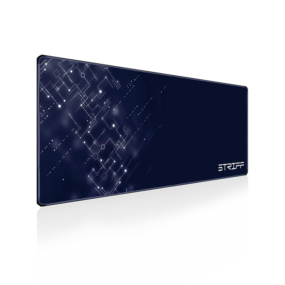Striff Extended Size Gaming Mouse Pad (Divine Blue) - 1 Unit