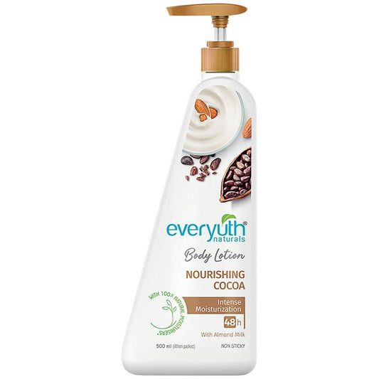everyuth Naturals Nourishing Cocoa Intense Moisturization Non Sticky Body Lotion - 500ml