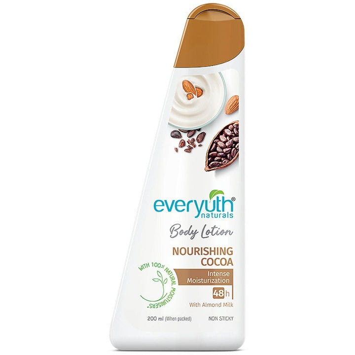 everyuth Naturals Nourishing Cocoa Intense Moisturization Non Sticky Body Lotion - 200ml