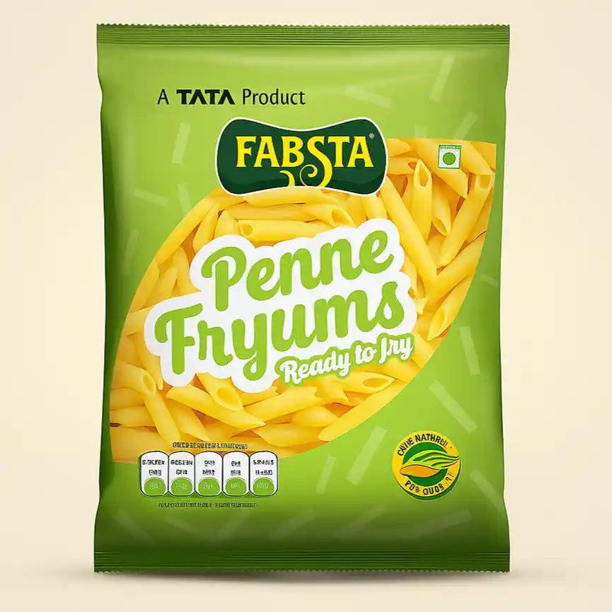 TATA Fabsta Penne Fryums 150 Gm