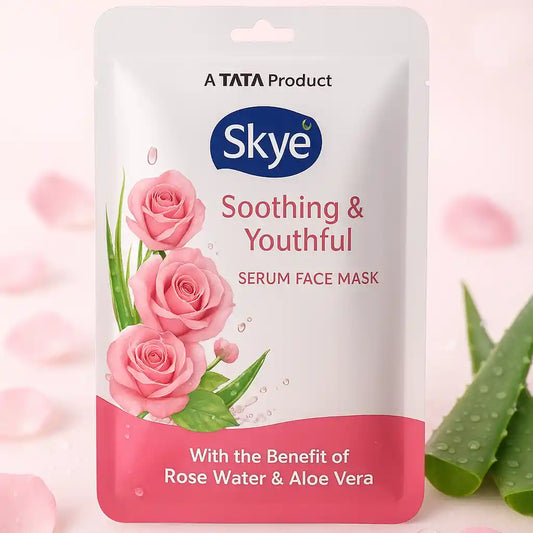 TATA Skye Rose Water And Alovera Facesheet Mask Pack Of 1