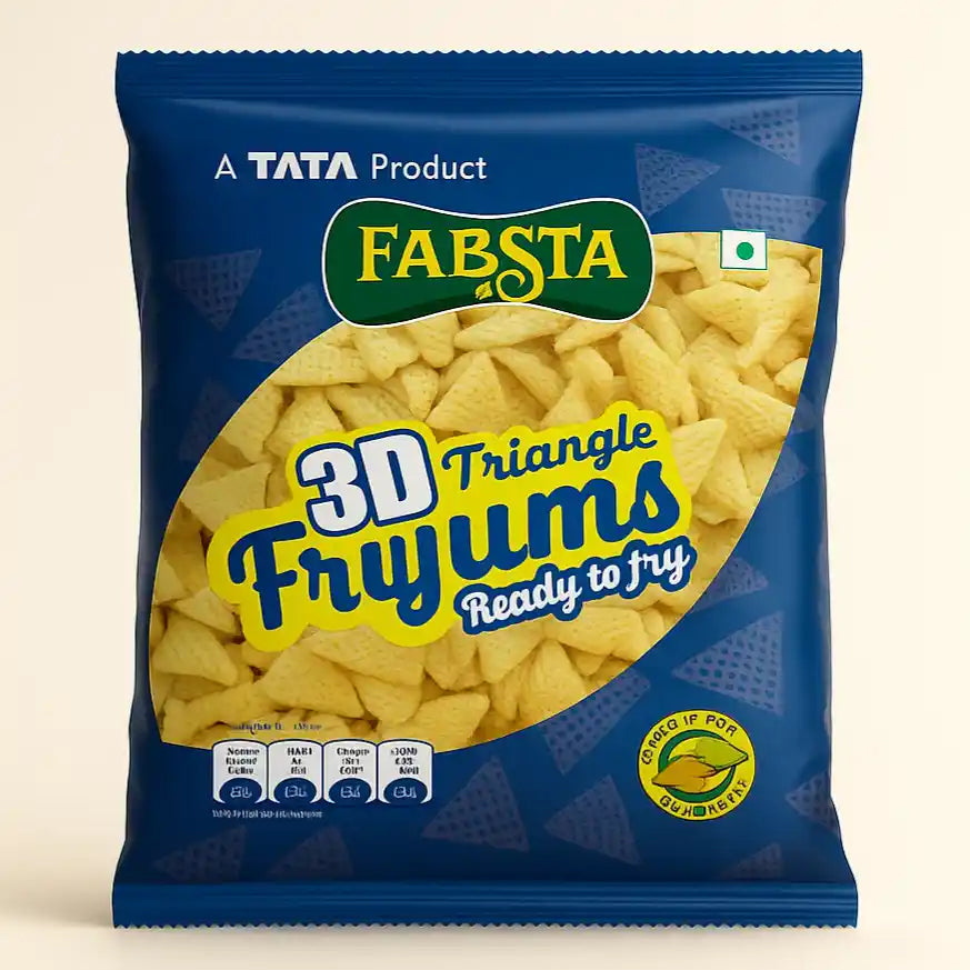 TATA Fabsta 3D Sixer Fryums 200 Gm