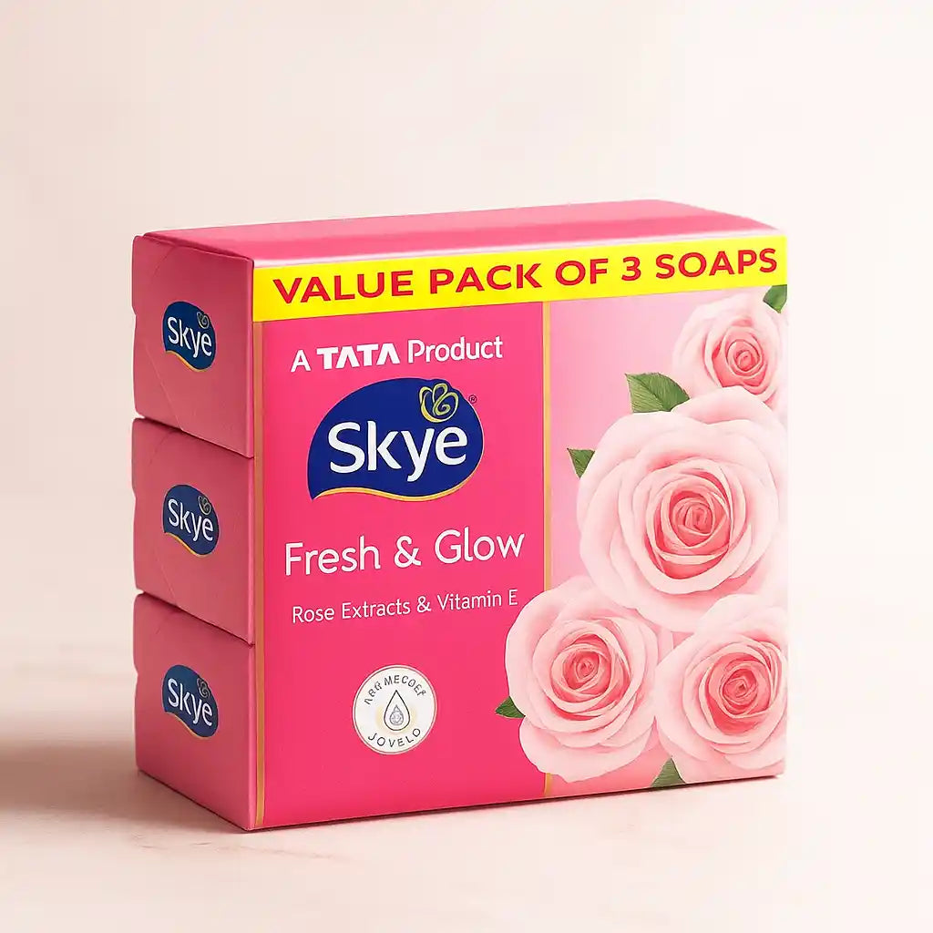 TATA Skye Fresh And Glow Soap 3X150 Gm