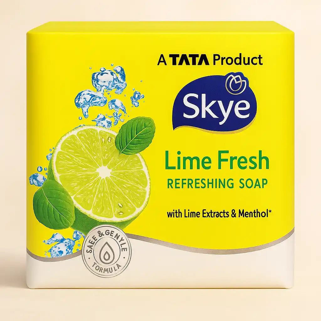 TATA Skye Lime Recharge Soap 3X125 Gm