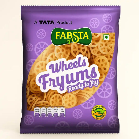 TATA Fabsta Wheel Fryums 150 Gm