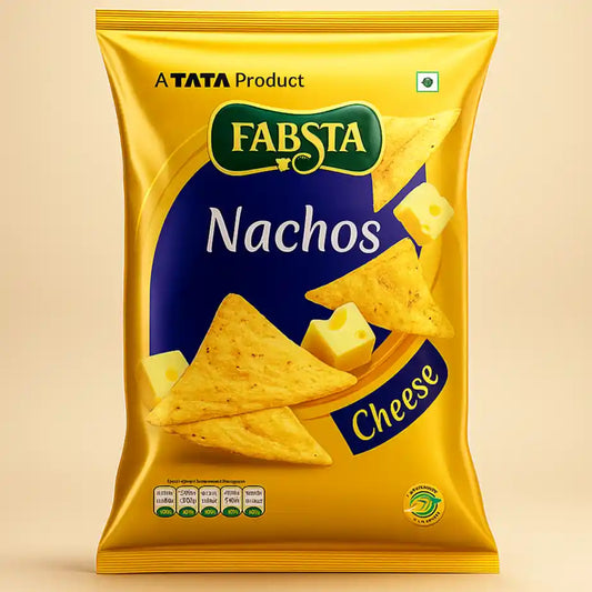 TATA Fabsta Nachos Cheddar Cheese 130 Gm