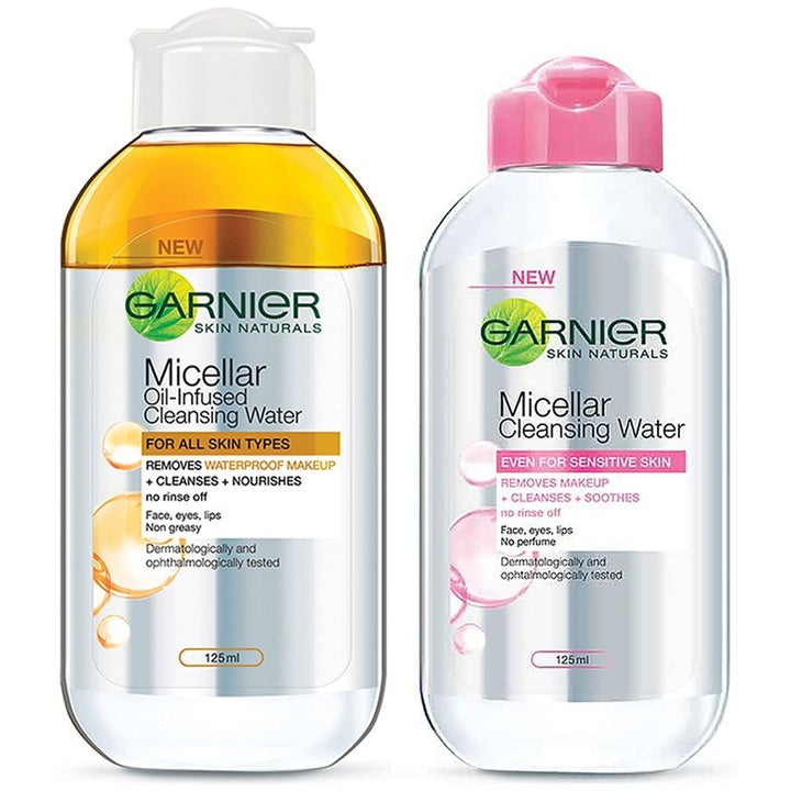 Garnier Skin Naturals Oil Infused Micellar Cleansing Water -125ml & Micellar Water- 125ml