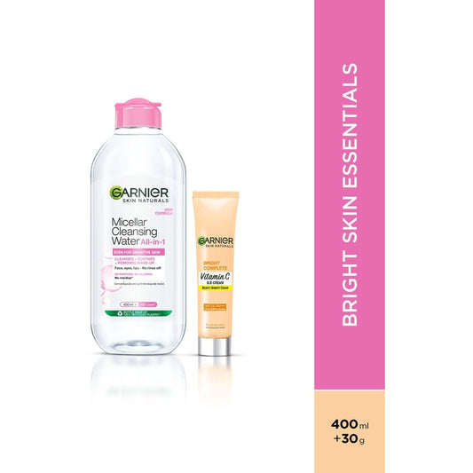 Garnier Skin Naturals Micellar Cleansing Water 400 ml & BB Cream 30g