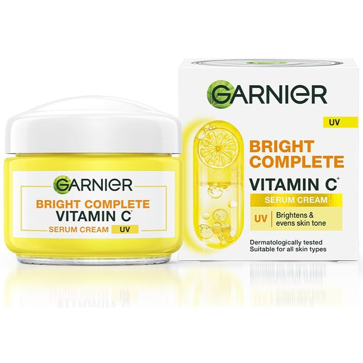 Garnier Skin Naturals Bright Complete Vitamin C UV Cream for Sun Protection - 45g