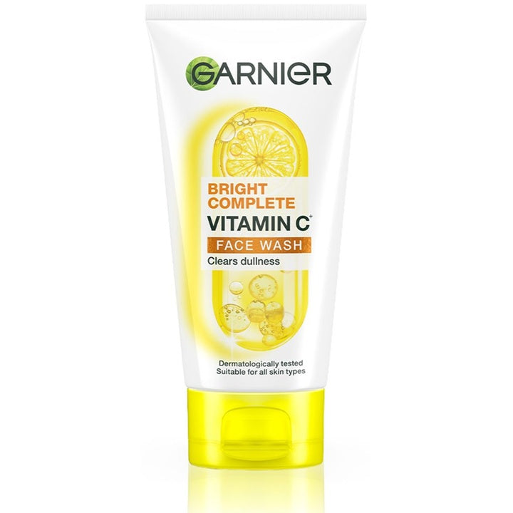 Garnier Skin Naturals Bright Complete Vitamin C Face Washgel -gentle Cleanser - 100g