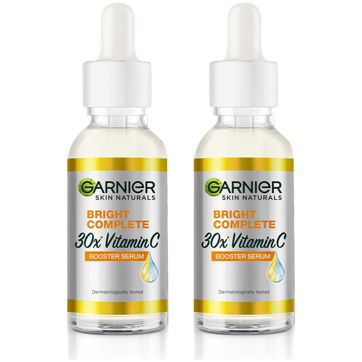 Garnier Set of 2 Bright Complete 30X Vitamin C Face Serum - 30 ml Each