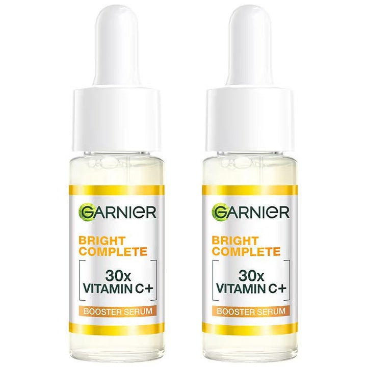 Garnier Set Of 2 Vitamin C Face Serum With 2% Niacinamide & 0.5% BHA - 15ml Each