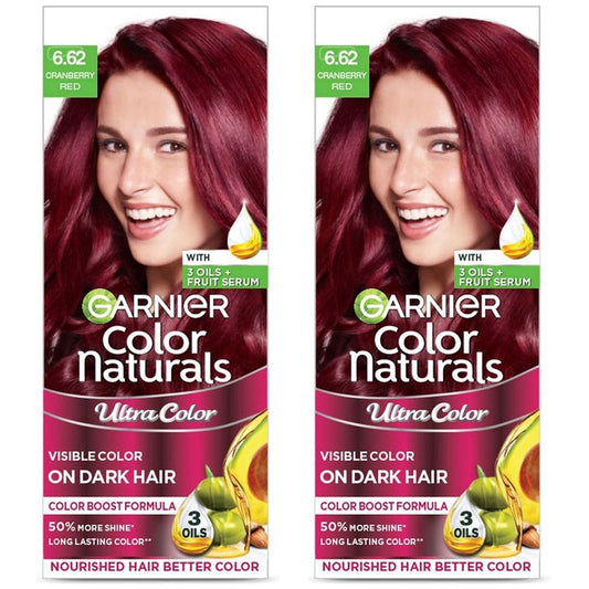 Garnier Set of 2 Color Naturals Ultracolor Nourished Hair Color - Cranberry Red 6.62
