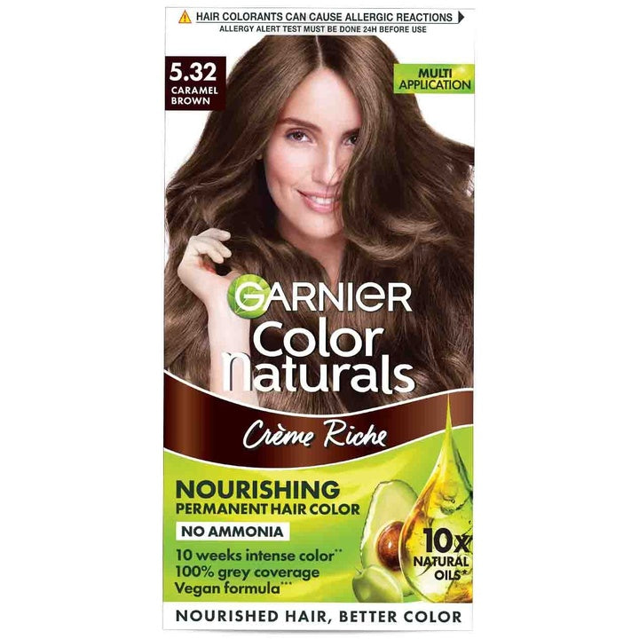 Garnier Color Naturals Hair Colour - 5.32 Caramel Brown