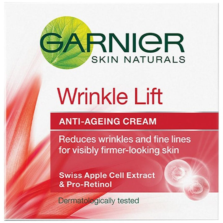 Garnier Skin Naturals Wrinkle Lift Anti-Ageing Cream to Reduce Wrinkles & Fine Lines- 40 g